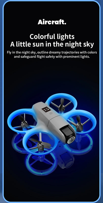 Mini Dron H135 4K Profesional con Cámara Dual, Modo Sin Cabeza, Evitación de Obstáculos, WiFi FPV, Dron 360 °   Helicóptero de Juguete RC Quadcopter