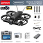 Dron Lenovo Z906 con Cámara Aérea 8K HD, Inteligente, con Sistema Anticolisión, Control Remoto con Pantalla Grande, Plegable, Motor sin Escobillas, GPS