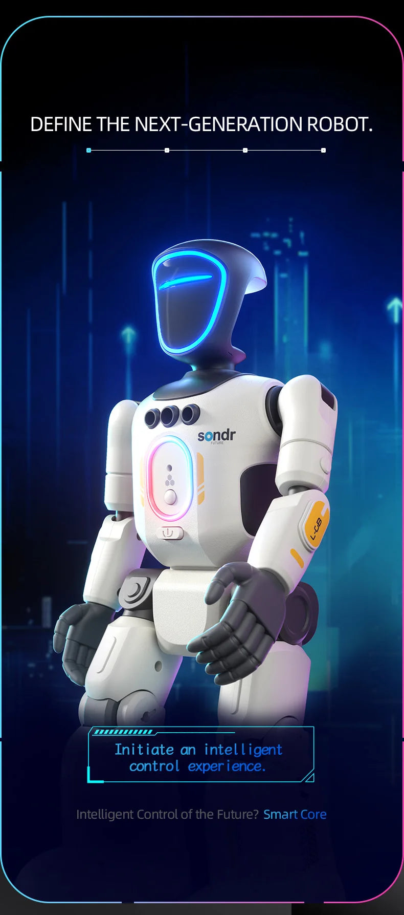 Nuevo Robot Jjrc R40 de Simulación Inteligente Interactivo y Programable, Robot Cantante y Bailarín, Apto para la Interacción en el Hogar