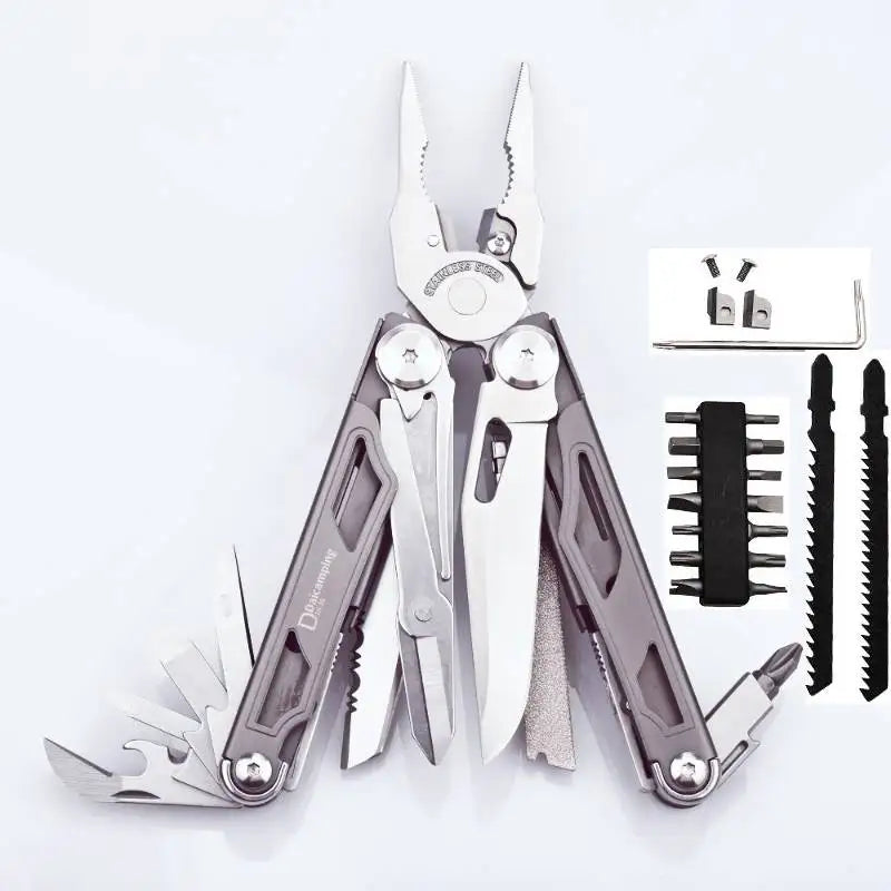Daicamping DL30 Multitools Hand DIY Multi-tools Multi-tool Clamp Folding Knives Scissor Cutters EDC Survival Gear Manual Pliers