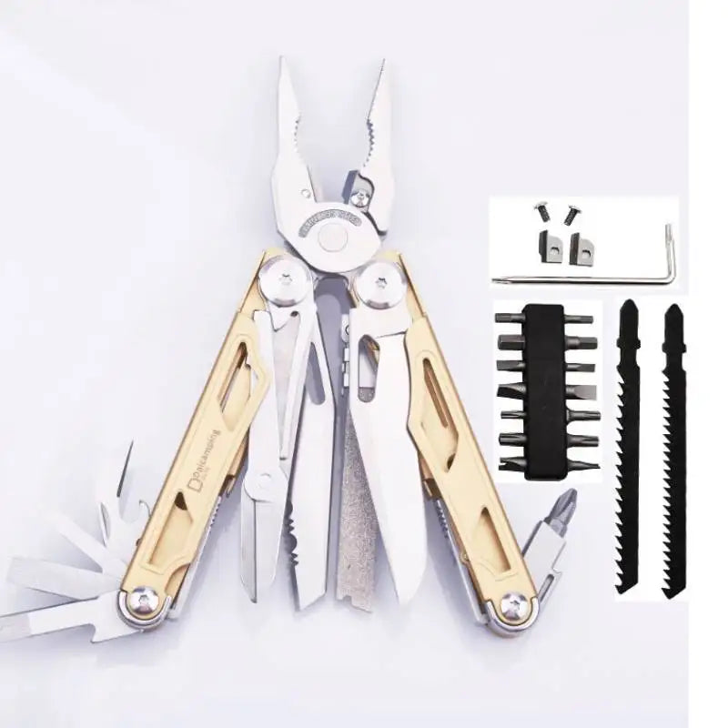 Daicamping DL30 Multitools Hand DIY Multi-tools Multi-tool Clamp Folding Knives Scissor Cutters EDC Survival Gear Manual Pliers