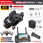 Nuevo Dron AE60 con GPS, Cámara HD Profesional 8K, Gimbal de 3 Ejes sin Escobillas, Evitación de Obstáculos, Pantalla Táctil, Lanzamiento Aéreo, FPV, Drones de Seguridad