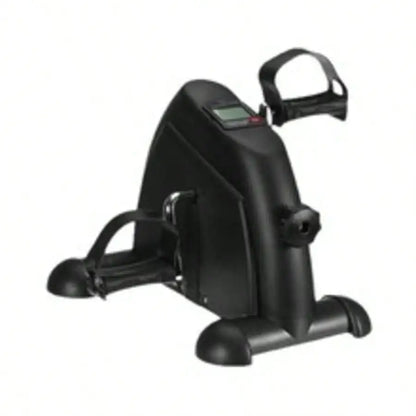 Mini Exercise Bike, Under Desk Bike Pedal Exerciser Portable Foot Cycle Arm & Leg Peddler Machine With LCD Screen Displays