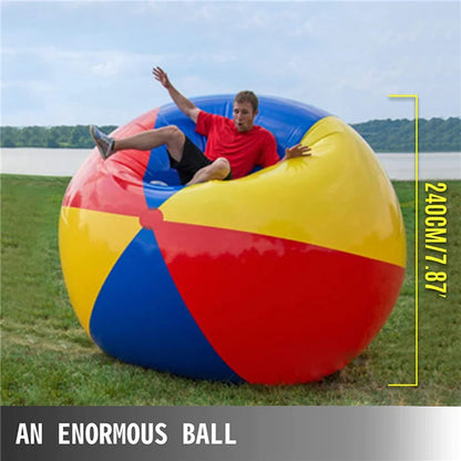 2025 nuevos juguetes divertidos piscina inflable gigante playa pelota deportiva de PVC engrosada juegos acuáticos al aire libre juguete de fiesta regalos de cumpleaños para niños