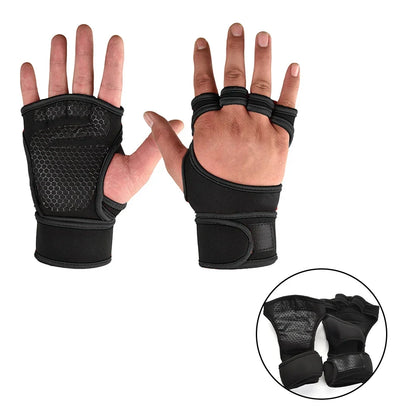 Guantes deportivos de entrenamiento para hombres y mujeres, guantes de entrenamiento, Fitness, culturismo, levantamiento de pesas, gimnasio, mano, muñeca, Protector de Palma