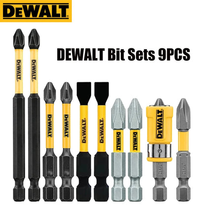 DEWALT PH2 SL8 Philips Slotted Drill Bits Series 10X 20X 89MM 63.5MM 57MM 50MM 25MM Original Screwdriver Batch Header