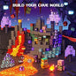 Juego de Bloques de Construcción Magnéticos Montessori STEM, Juguetes Educativos Sensoriales, Mundo de Mario, Niños y Niñas, Cubo Magnético DIY, Regalo