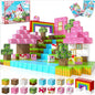 Juego de Bloques de Construcción Magnéticos Montessori STEM, Juguetes Educativos Sensoriales, Mundo de Mario, Niños y Niñas, Cubo Magnético DIY, Regalo