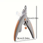 Professional Pet Nail Clipper Scissors With LED Light Cat Dog Nail Clipper Tool Scissors Nail Toeclaw Cutter Scissors Pet Supply