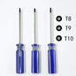 Torx Screwdriver T8 T9 T10 Screw Driver Tamperproof Hole Opening For Macbook Laptop HDD Computer Wireless Controller Repair Tool