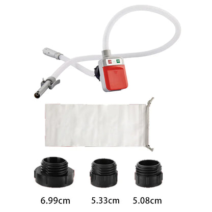 Electric Oil Pump Automatic Fuel Transfer Pump With Auto-Stop Fast And Safe Portable Gas Can Pump For Oil, Diesel