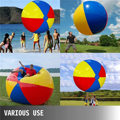 2025 nuevos juguetes divertidos piscina inflable gigante playa pelota deportiva de PVC engrosada juegos acuáticos al aire libre juguete de fiesta regalos de cumpleaños para niños