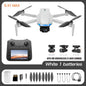 S-X1 MAX 4K Dron profesional con cámara HD cardán de 3 ejes GPS Dron sin escobillas 5G WIFI pantalla Control remoto RC Quadcopter Juguetes