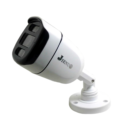 JIENUO-cámara de seguridad CCTV 4K HD AHD, sistema de vigilancia, 1080P, 5MP, impermeable, visión nocturna infrarroja, TVI, para el hogar