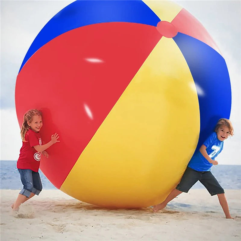 2025 nuevos juguetes divertidos piscina inflable gigante playa pelota deportiva de PVC engrosada juegos acuáticos al aire libre juguete de fiesta regalos de cumpleaños para niños