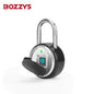 Smart Fingerprint Padlock 0.5s Unlock IP55 Waterproof Type-C Rechargeable for Luggage, Gym, Office, Zinc Alloy Anti-Theft Lock