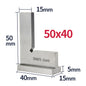 90 Degree Flat Edge Square Ruler Carpentry Square Metal Angle Measuring Tool Multi Carpentry Square Woodworking Tools Try Square
