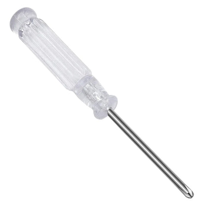 10pc 3.74in Small Screwdriver Set 3mm Tip Slotted and Phillips Screwdrivers Transparent Handle Precision Screwdriver Repair Tool