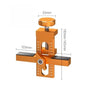 2 in 1 Cabinet Door Installation Positioner, 6/8/10mm Rebounder Punching Mounting Jig for Wardrobe Cabinet Door Panel Installation