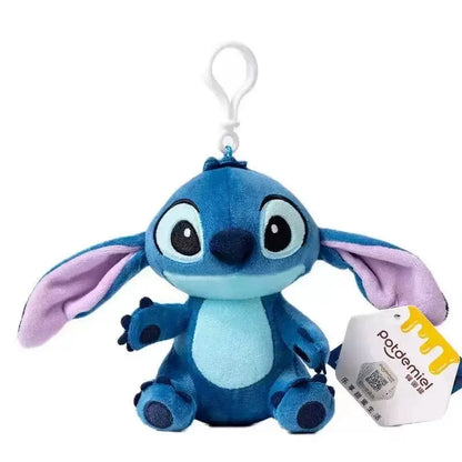 Muñecos de Peluche Clásicos de Anime, Mickey Mouse con Flores de Ganchillo, Llaveros, Pequeños Colgantes, Regalos Perfectos