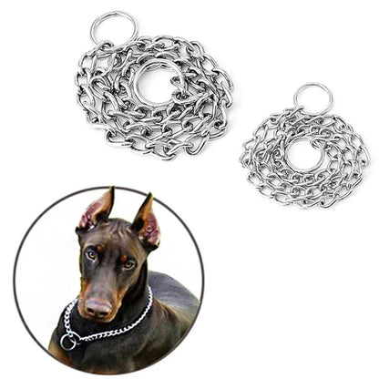 Dog Pet Training Choker Choke Chain Collar Guardian Gear All Sizes  Pets Acessorios