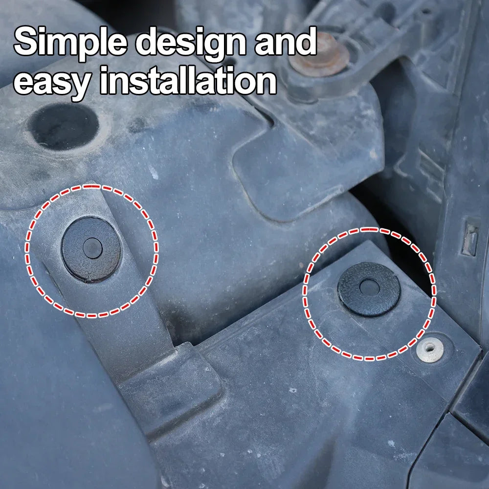 100/50pcs Car Plastic Fairing Rivet Setting Panel Fastener Clips 3 Size Mix Push Pin Auto Fastener 6mm 7mm 8mm Interior