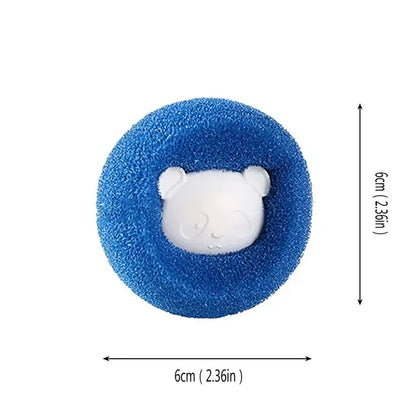 Pet Hair Remover Reusable Laundry Ball Washing Machine Filter Wool Sticker Cat Hair Remover Pet Fur Lint Catcher for Home