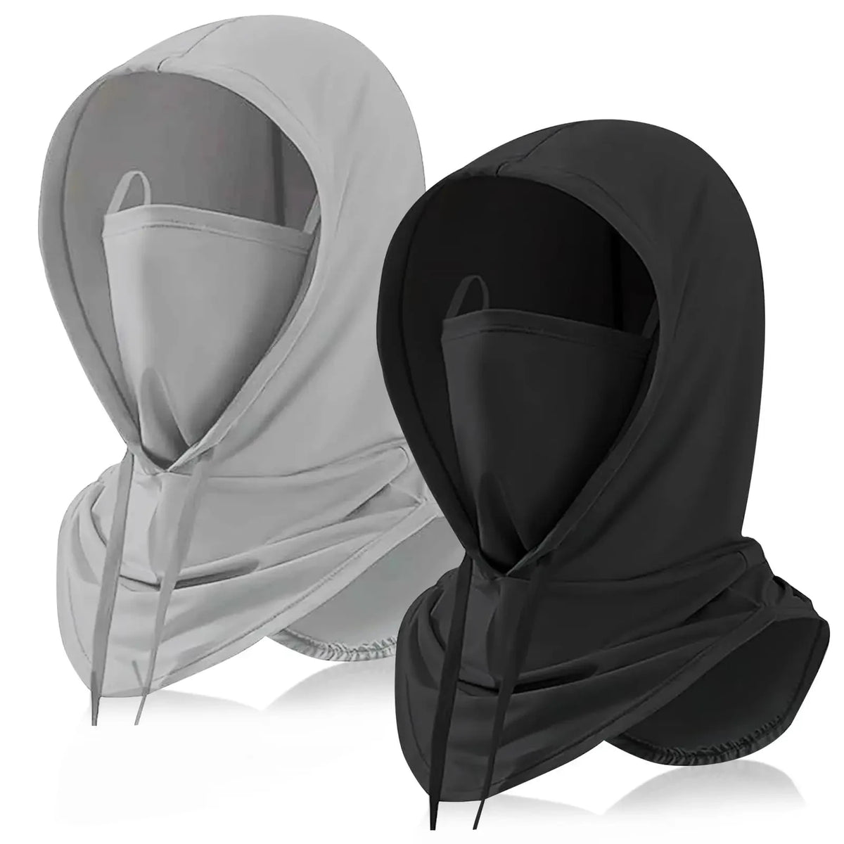 Outdoor Sports Sun Protection Balaclava, Breathable Full Face Mask, Long Neck Cover for Fishing, Cycling, Motorcycle, and Camping