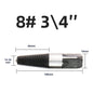 TOOLEYE 5/6Pcs Screw Extractor Drill Bit Set Damaged Screws Remover Extractor Woodworking Tools Broken Bolt Water Pipe Extractor