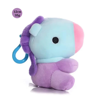 Juguetes de Peluche BTed 21, Mini Llavero Kawaii, Colgante de Anime, Adorno para Niños de 12-22 cm, Periféricos BT, Muñeco de Peluche Suave, Regalo