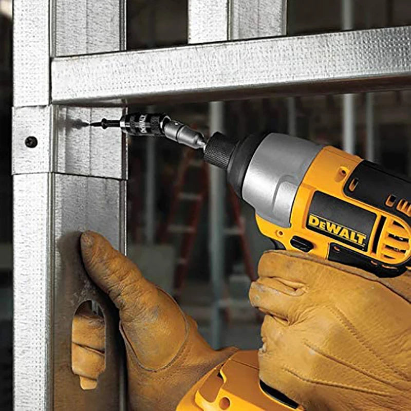 DEWALT Magnetic Impact Driver Bit Set PH2 Pivoting Bits Holder Extend 1/4" 6.35mm Hex Shank Electric Drill Accessories