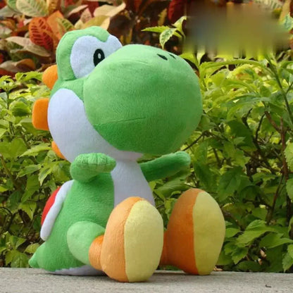 Peluche de Dinosaurio Verde y Rosa de 22 cm, Muñeco de Peluche Suave y Cómodo, Cojín para Sofá, Almohada para Abrazar, Compañero para Dormir