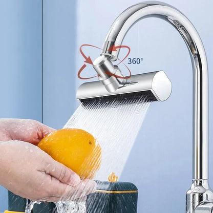 New 3 Modes Kitchen Faucet Universal Rotation Multifunction Swivel Spout Sprayer Waterfall Type Water Tap Bathroom Accessories