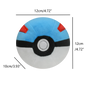 Master Ball Great Ball Ultra Ball Poké Ball juguetes de peluche animales de peluche suaves mochila de dibujos animados colgante decoración juguete cumpleaños