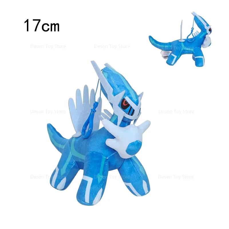 27 estilos Pokemon peluche serie Yveltal Lucario Aerodactyl Milotic Bidoof Dialga Garchomp Kangaskhan juguetes de peluche Navidad