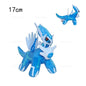 27 estilos Pokemon peluche serie Yveltal Lucario Aerodactyl Milotic Bidoof Dialga Garchomp Kangaskhan juguetes de peluche Navidad