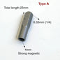 6.35mm 1/4" Micro Bit Adaptor  Insert Bit adapter to System 4mm Screwdriver Holder - Strong Magnetic