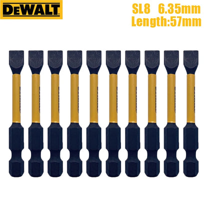 DEWALT Magnetic Impact Driver Bit Set PH2 Pivoting Bits Holder Extend 1/4" 6.35mm Hex Shank Electric Drill Accessories