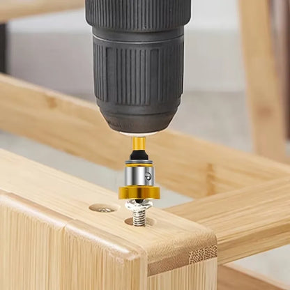 Positioning Screwdriver Bits Steel Magnetic Batch Head For Plasterboard Drywall Locating Batch Head Screws Setter Drilling Tool