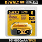 100% Original DeWalt 20V 5Ah 6Ah Battery Power Tool Replacement for DeWalt DCB206 DCB205 DCB805 DCB200 Power Tool