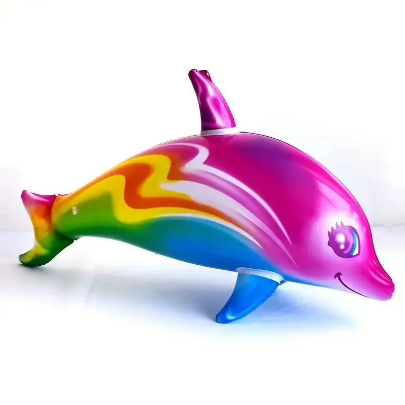 Delfines y Tiburones Inflables, Juguetes para Fiestas en la Piscina, Juguetes Inflables de Animales Marinos, Regalos para Fiestas Temáticas de Verano en la Piscina