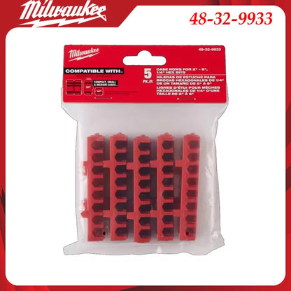 Milwaukee Heavy-Duty Impact Drill Bit Kit 1/4" Hex Magnetic Screwdriver Bits Organized in Portable Storage Case