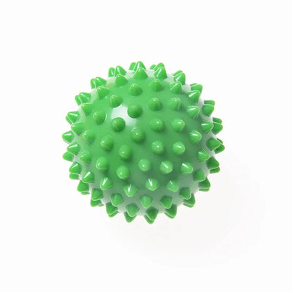 Bola de PVC para fisioterapia y Fitness, Bola de masaje con púas duras para aliviar la fascitis Plantar, equipo portátil, deportes de culturismo, 7cm