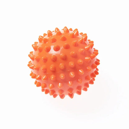 Bola de PVC para fisioterapia y Fitness, Bola de masaje con púas duras para aliviar la fascitis Plantar, equipo portátil, deportes de culturismo, 7cm