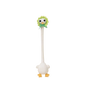 Llavero de Peluche de Pollo de Cuello Largo con Diseño Divertido, Color Blanco, Estilo Lindo, Colgante de Jirafa para Bolso, 40CM, Regalo Creativo