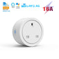 Enchufe inteligente WiFi con enchufe del Reino Unido, enchufe con control remoto inalámbrico, control por aplicación eWeLink, temporizador y cuenta regresiva, funciona con Alexa y Google Home.