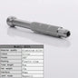 Precision Magnetic Screwdriver Handle Bearing Aluminium Alloy Bolt Handle Phone Repair Hand Tool for H4mm Screw Driver Bits