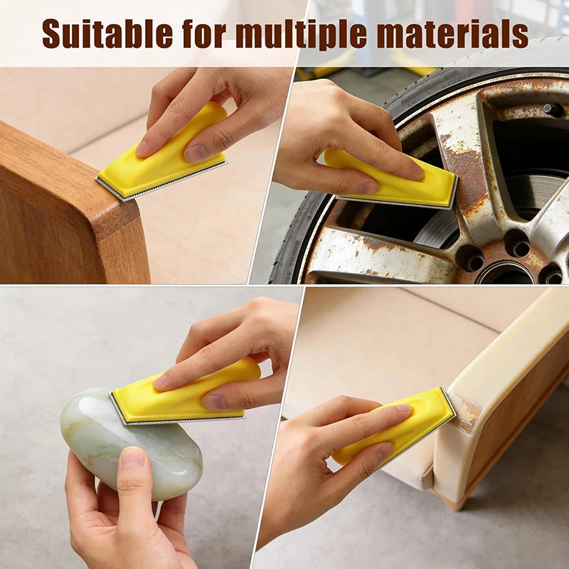 10/20/50 Pcs Detail Micro Sander Kit 3.5 X 1 Inch Hook and Loop Sandpaper Assorted 60-10000 Grits for DIY Crafts Wood Polishing