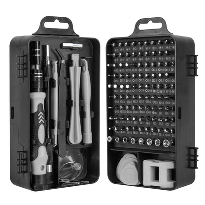 115-in-1 Magnetic Screwdriver Bit Kit, Torx Phillips Screwdriver Set with Removal Wrench, Repair Hand Tools for Phone & PC