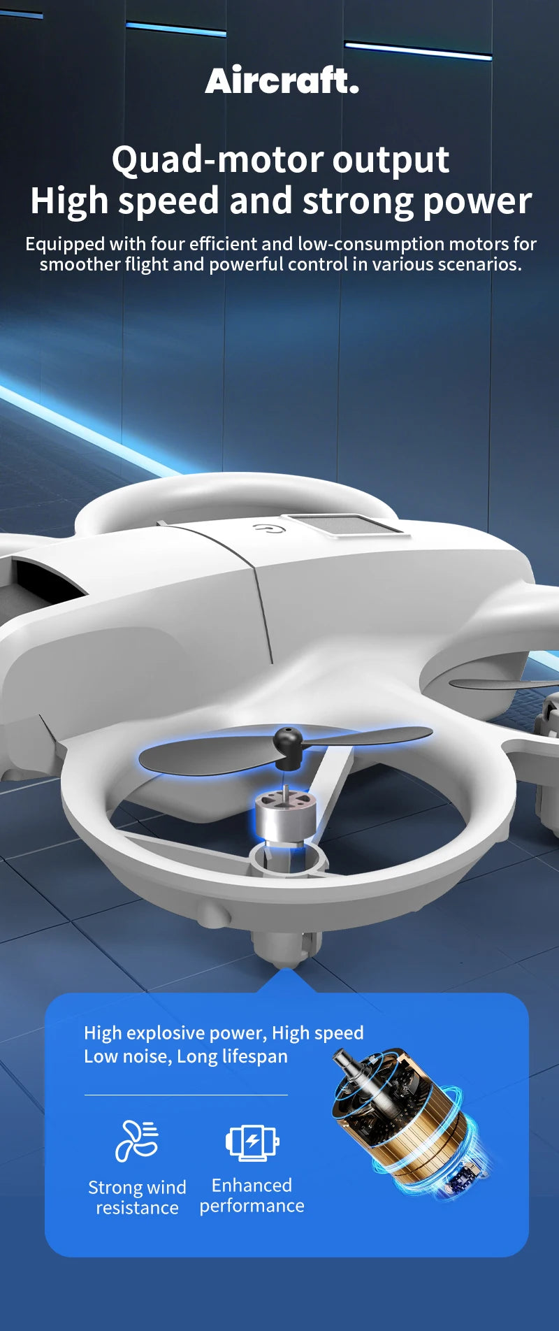 Mini Dron H135 4K Profesional con Cámara Dual, Modo Sin Cabeza, Evitación de Obstáculos, WiFi FPV, Dron 360 °   Helicóptero de Juguete RC Quadcopter